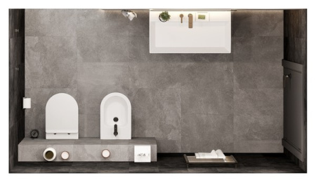 Биде напольное Kerama Marazzi Pompei PO.bidet.01