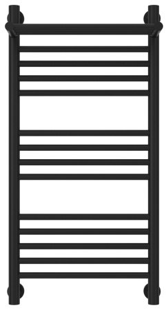 Полотенцесушитель Водяной Сунержа Богема с полкой + (80х40) Матовый Черный 31-0223-8040