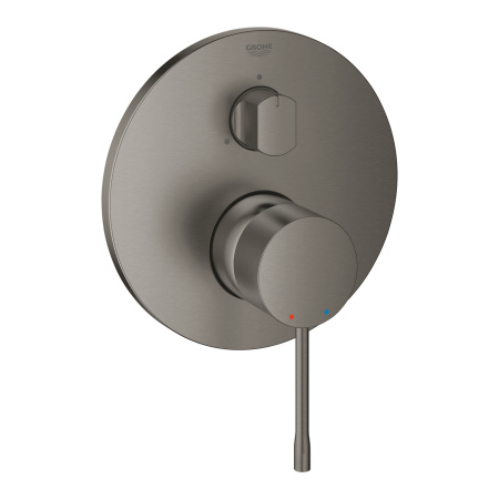 Смеситель для ванны на три положения Grohe Essence New 24169 AL1 (24169AL1) тёмный графит матовый