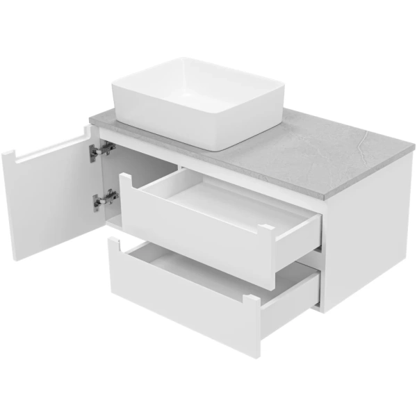 Тумба с раковиной Brevita Cargo 100 УТ000024162