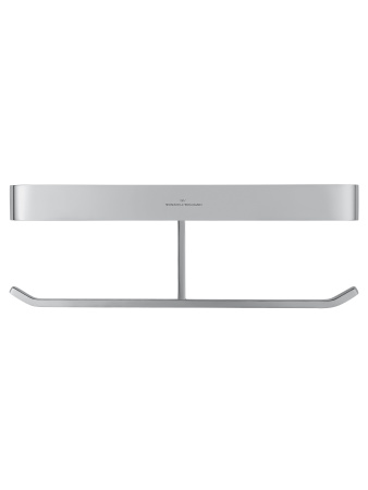 Двойной держатель для туалетной бумаги с полкой WONZON & WOGHAND LOTTE, хром WW-8356