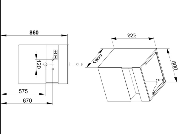 Тумба под раковину Keuco STAGELINE 32864970100