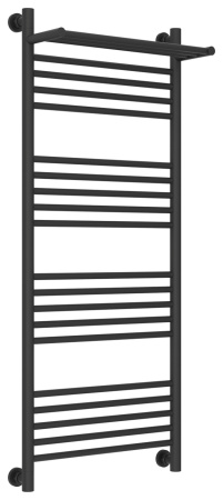 Полотенцесушитель Водяной Сунержа Богема с полкой + (120х50) Темный Титан Муар 15-0223-1250