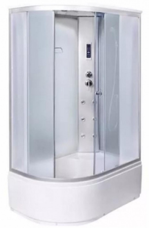 Душевая кабина 120х80 Aqualux AQ-4072GFR Wh