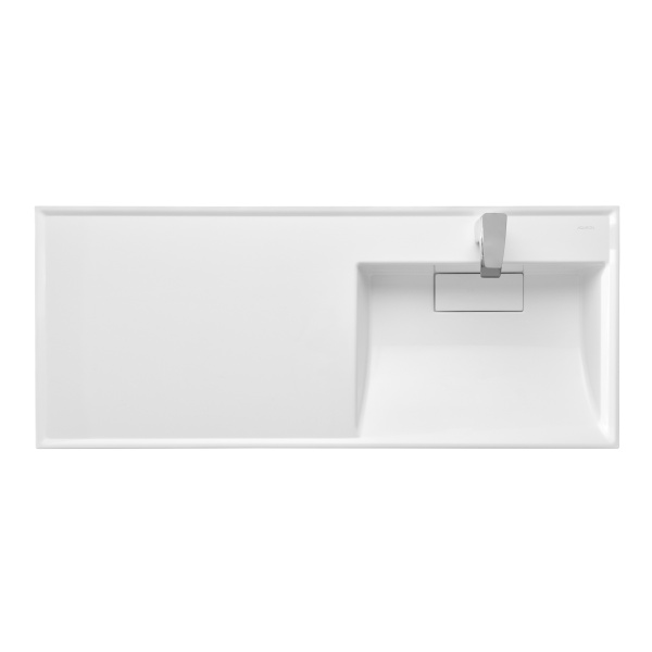 Раковина Aquaton Лондри 1200 белая правая 1A72243KLH010