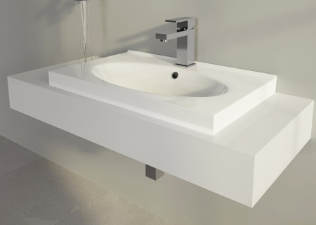 Раковина (73x48) Sanita Luxe Next NXT70SLWB01
