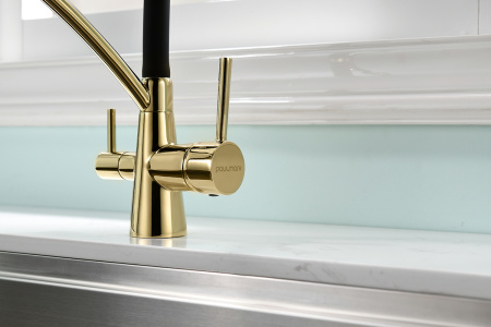 Смеситель для кухни с подключением к фильтру  Paulmark Siеgen Si213111-G