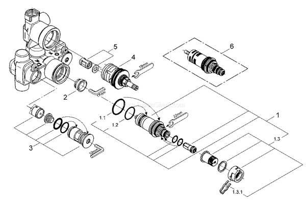 Аквадиммер GROHE 47262000 Аквадиммер GROHE 47262000