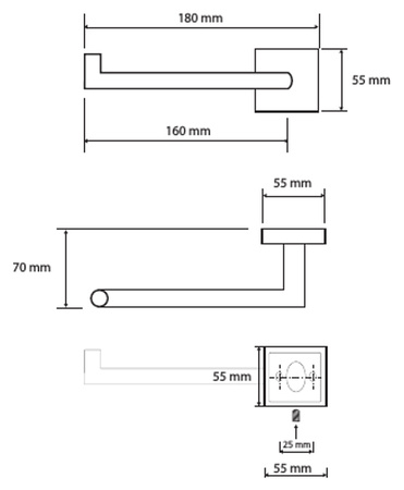 Держатель туалетной бумаги Bemeta BETA 132212032L