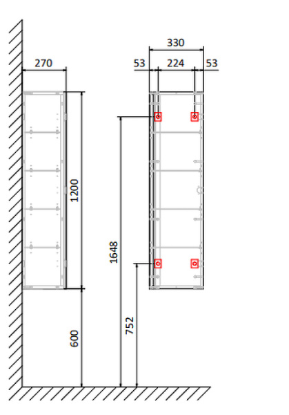 Пенал Jorno Incline 120 Inc.04.120/P/Bet/JR