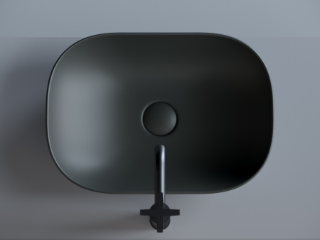 Раковина накладная (45,5х32,5) Ceramica Nova ELEMENT CN6009MDH