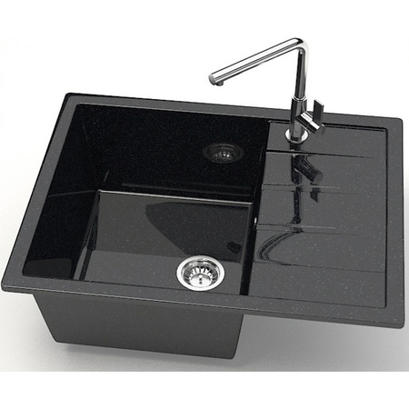Кухонная мойка Marrbaxx Катрин Z151 Z151Q004 черный