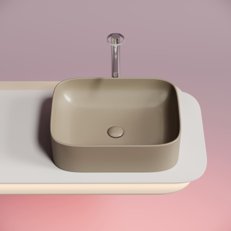Раковина накладная (50,5х38) Ceramica Nova ELEMENT CN6052MC