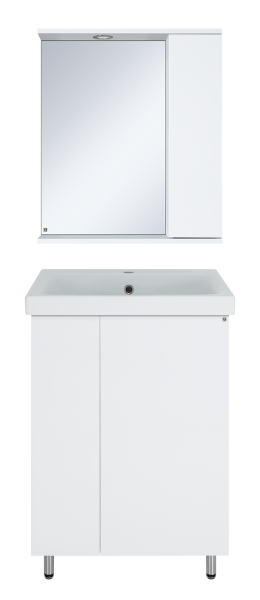 Зеркало-шкаф (60х72) Misty Лира 60 правый П-Лир04060-013П