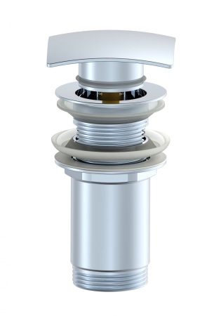 Донный клапан для раковины  WONZON & WOGHAND, хром WW-88SS08-CR