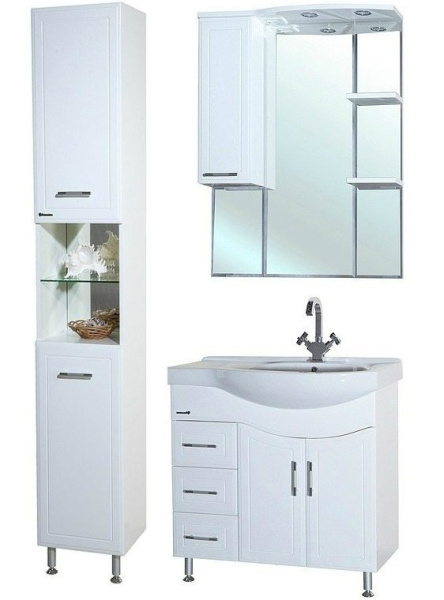 Тумба под раковину Bellezza Коралл 85 4632014142016