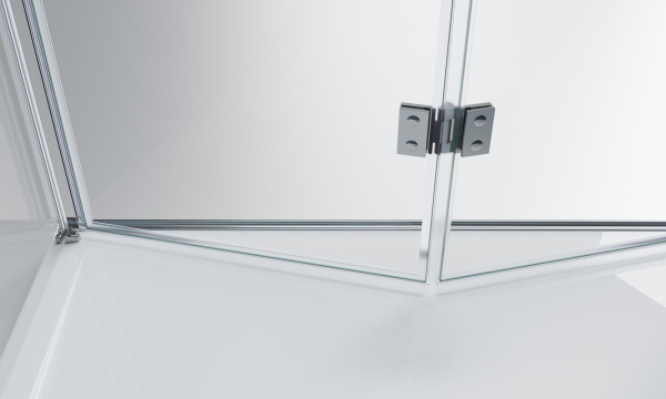 Душевой уголок (90х80) BelBagno ALBANO-ASH-1-90/80-C-Cr