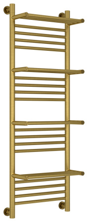 Полотенцесушитель Водяной Сунержа Богема 4 полки + (120х40) Состаренная Латунь 051-0224-1240