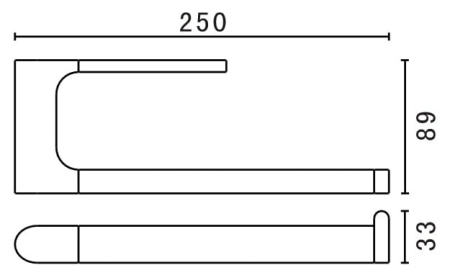 Полотенцедержатель Art&Max AM-E-3980AL
