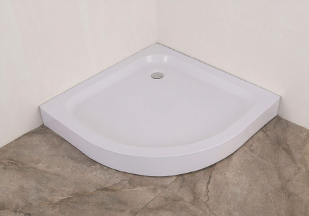 Акриловый поддон для душа (78х78) Agger A01-080TCR/T белый