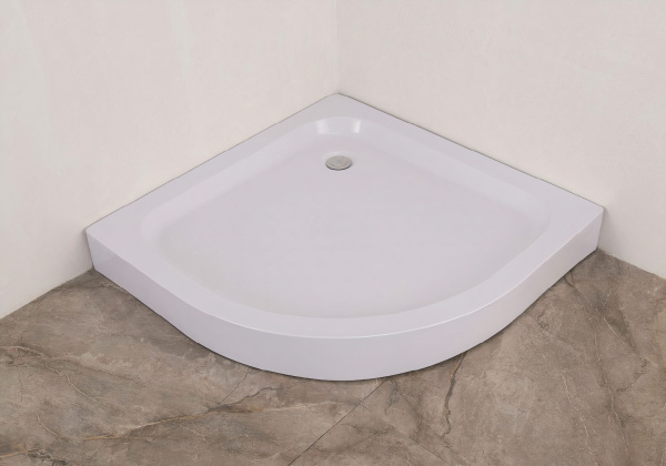 Акриловый поддон для душа (78х78) Agger A01-080TCR/T белый