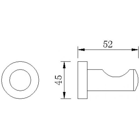 Крючок Rush Victoria VI71210