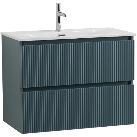 Тумба под раковину 70 BelBagno Uno UNO-MINI-700-2C-SO-AO голубой матовый, без раковины