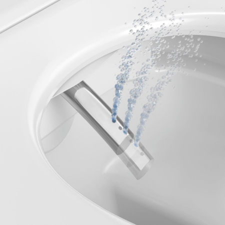 Унитаз подвесной с функцией биде Duravit D-Neo 654000012004300
