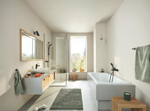 Душевой гарнитур Grohe Tempesta Classic 261622433 (черный матовый)