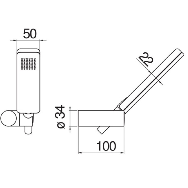 Душевой набор Nobili Rubinetterie AD146/25WM