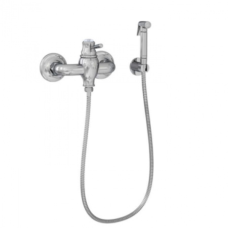 Настенный смеситель с гигиеническим душем BENNBERG CHROME170H17