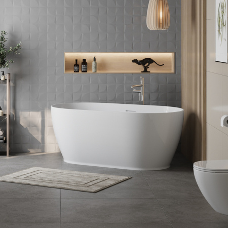 Акриловая ванна (150x80) BelBagno BB413-1500-800 без гидромассажа