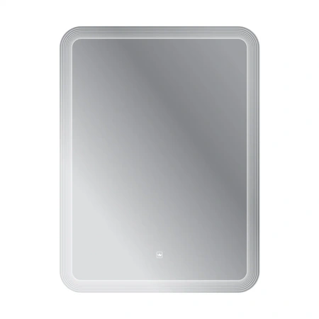 Зеркало (60х60,7) Cezares CZR-SPC-DUET-600-800-LED-TCH