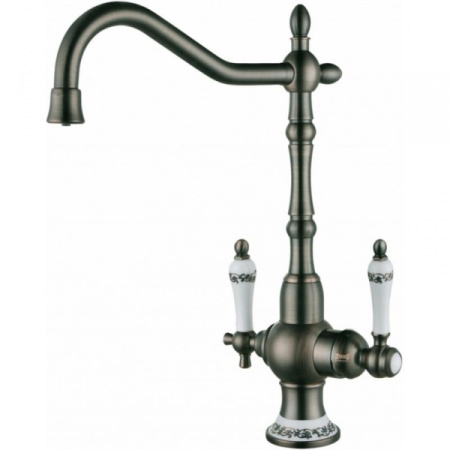 Смеситель для кухни с подключением к фильтру Zorg ZR 336 YF-50 ANTIQUE