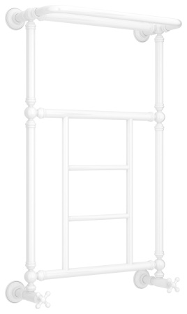 Полотенцесушитель Водяной Сунержа Ренессанс 1452 (86х50) Белый 12-0282-8650