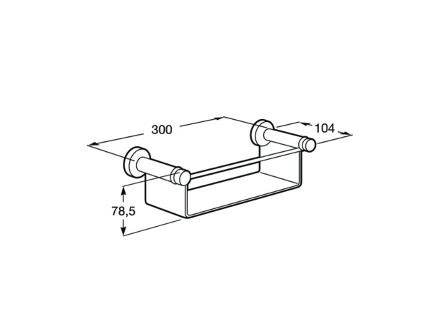 Контейнер Roca Superinox 817311002