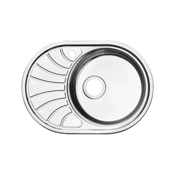 Мойка кухонная из нержавеющей стали IDDIS Suno (SUN65SRi77)