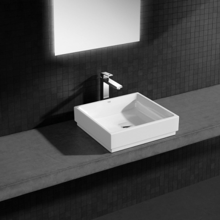 Раковина накладная (50x47) Grohe Cube Ceramic 39481 00H (3948100H)