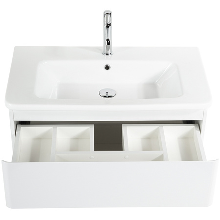 База под раковину BelBagno  ALBANO-CER-1050-2C-SO-BL подвесная Bianco Lucido