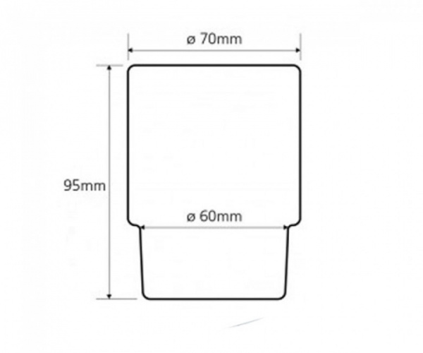 Запасной стакан BEMETA 131567001m