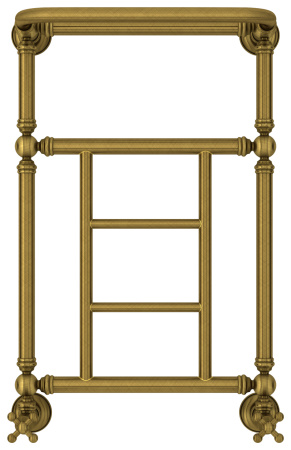 Полотенцесушитель Водяной Сунержа Ренессанс 1452 (66х40) Состаренная бронза 05-0282-6640