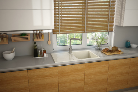 Кухонная мойка Aquaton Верона 1A710032VR220 песочный