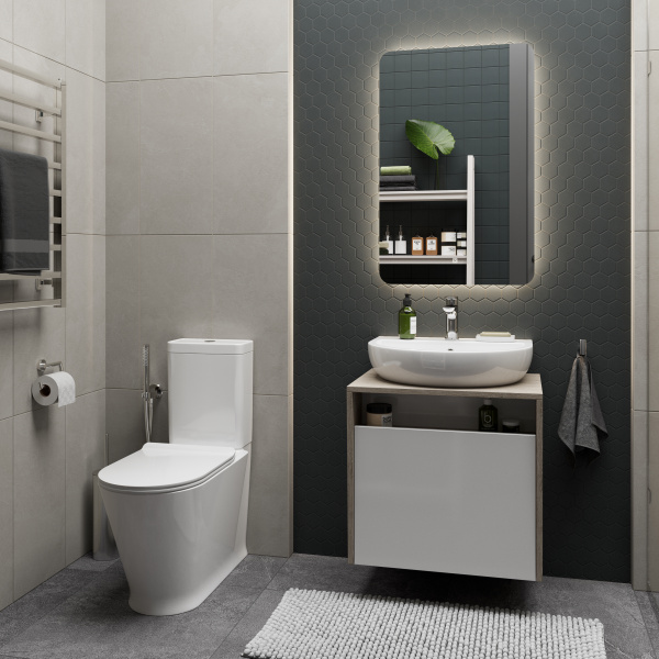 Чаша напольного унитаза Kerama Marazzi Plaza Modern PLMR.wc.01