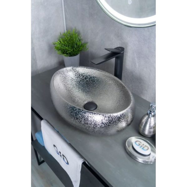 Раковина накладная (48х34) Gid 9030s