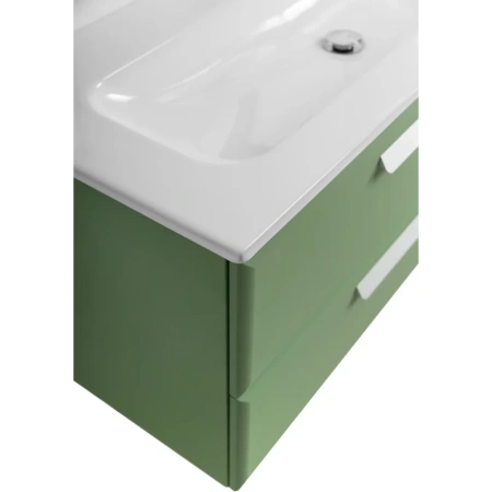 Тумба под раковину Cezares ECO-CER-N-1200-2C-SO-PS-P Фисташковый софт без ручек