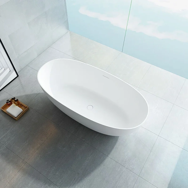 Ванна Solid Surface Vincea VBT-6S01MW белый матовый Ванна Solid Surface Vincea VBT-6S01MW белый матовый