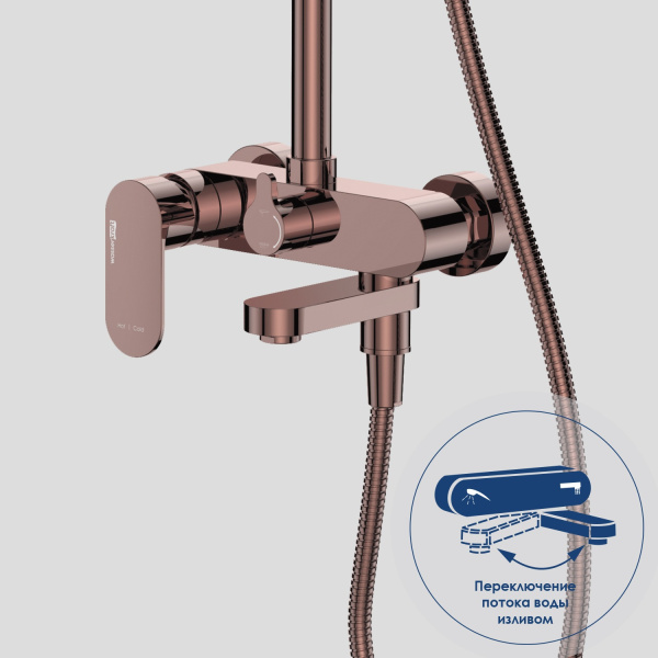 Душевая система WasserKRAFT Asphe A17301