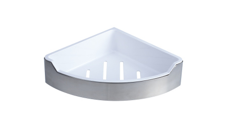 Полка FIXSEN Hotel угловая одноэтажная с пластиковой вставкой FX-31003D