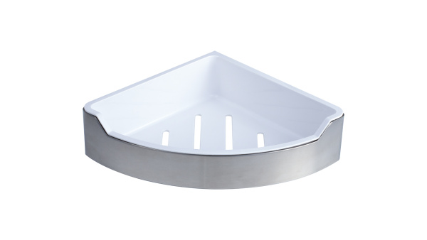 Полка FIXSEN Hotel угловая одноэтажная с пластиковой вставкой FX-31003D