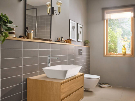 Смеситель для раковины Hansgrohe Rebris E 72591000, хром глянцевый